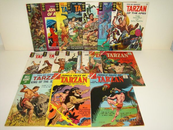 TARZAN COMIC LOT.