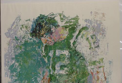 1971 JOE NAMATH LITHO BY LEROY NEIMAN. - 2