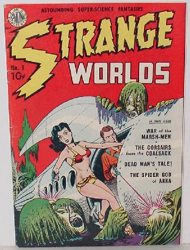 STRANGE WORLDS #1 F/VF