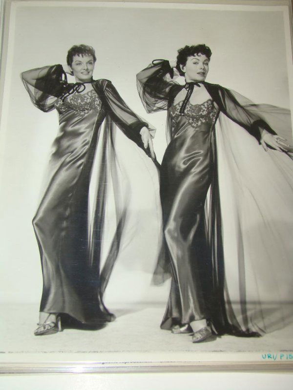PHOTO LOT ; DANCERS TV & FILM: LOT OF 40 B&W PHOTOS OF TV & FILM DANCERS. INCLUDING JANE RUSSELL, DORIS DAY, JILL ST. JOHN,AND MANY OTHERS. EXAMINE.