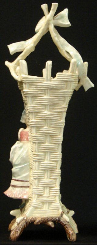 VINTAGE TEPLITZ FIGURAL VASE - 10