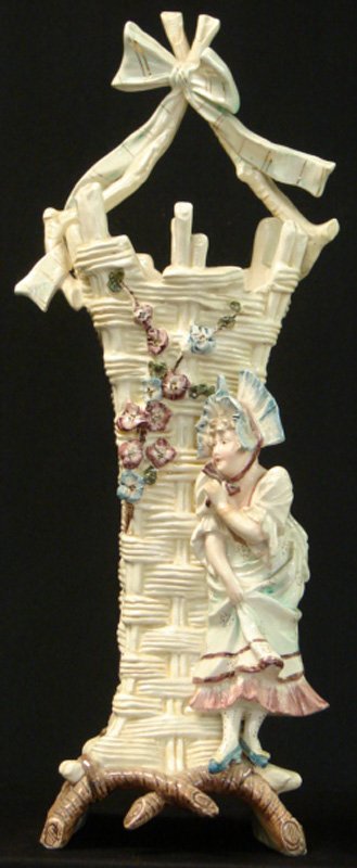 VINTAGE TEPLITZ FIGURAL VASE