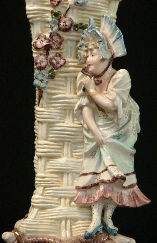 VINTAGE TEPLITZ FIGURAL VASE - 2