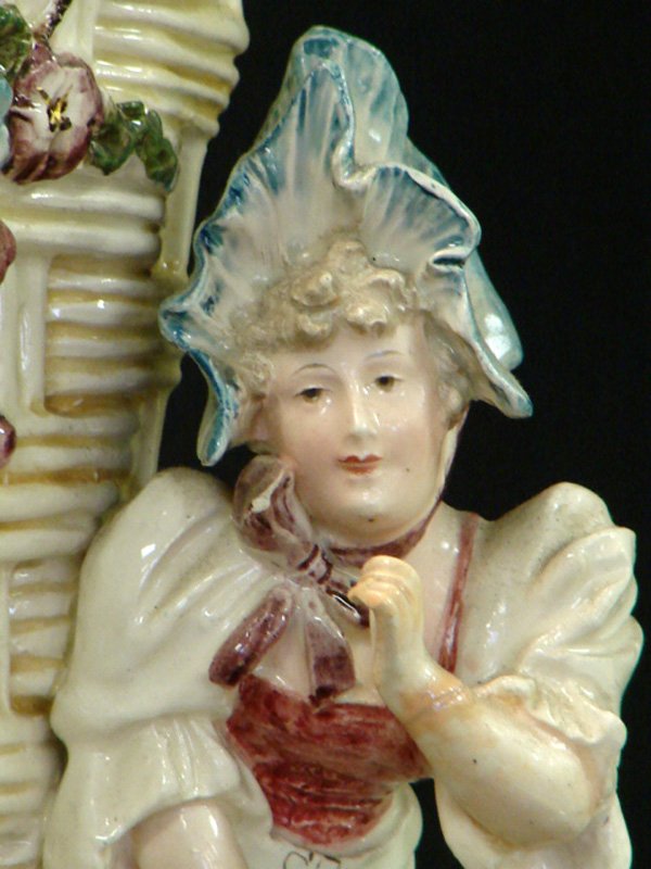 VINTAGE TEPLITZ FIGURAL VASE - 7