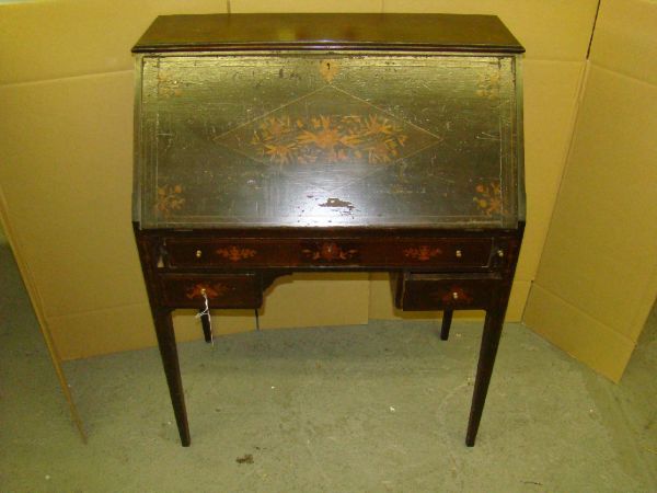 Antique Wooden Secretary Desk 