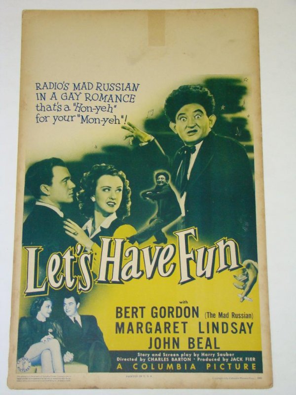Lets Have Fun Mad Russian Movie Poster