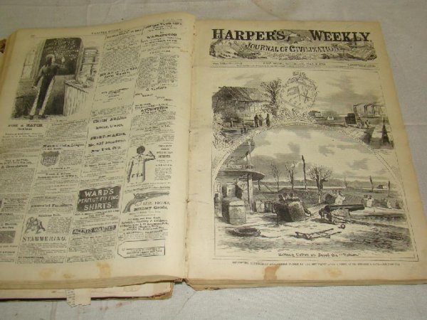 Harpers Weekly. 1863 Bound Volume. - 3