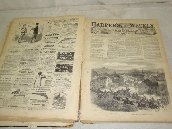 Harpers Weekly. 1863 Bound Volume. - 5