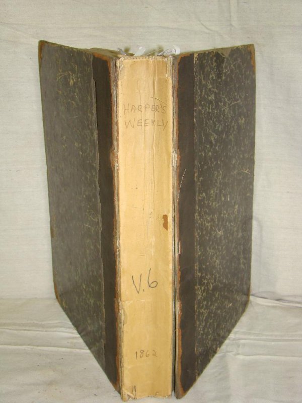 Harpers Weekly. 1862 Bound Volume.