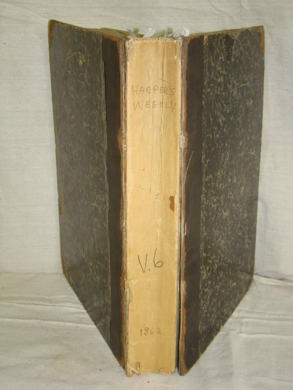 Harpers Weekly. 1862 Bound Volume. - 2