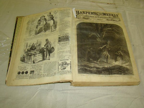 Harpers Weekly. 1862 Bound Volume. - 4
