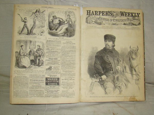 Harpers Weekly. 1862 Bound Volume. - 9