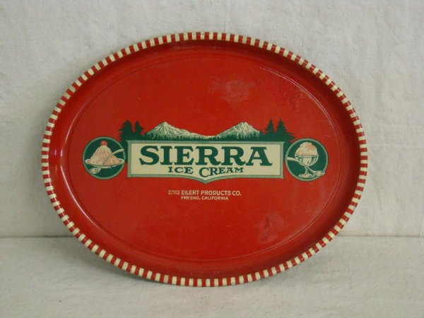 Ice Cream Tray. Sierra Ice Cream
