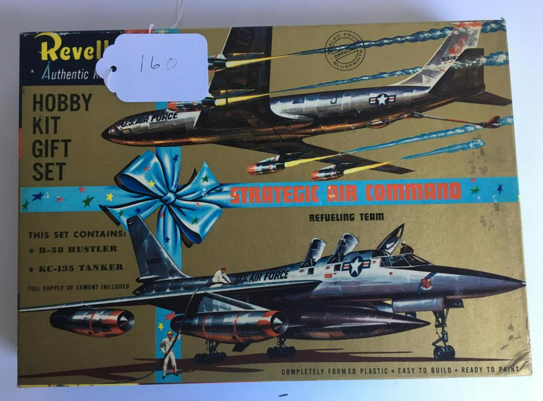 Scarce Revell Hobby Gift Set. Boxed.: Strategic Air Command Set. Models appear unopened. Box shows signs of usual wear.