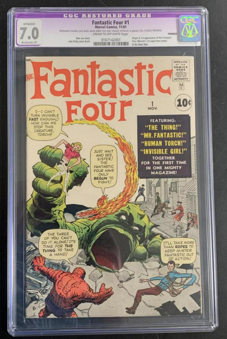 Fantastic Four #1 CGC Graded. (1 of 2)