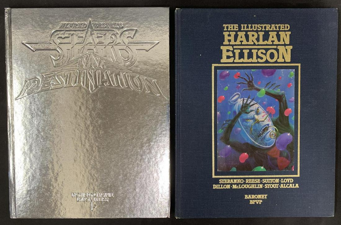 (2) Signed Graphic Novels, Harlan Ellison & Bester (1 of 5)