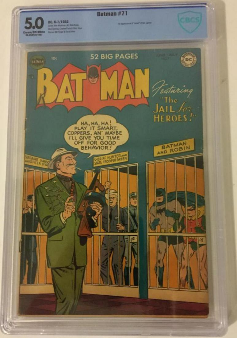 Batman #71. CBCS Graded 5.0 (1 of 3)