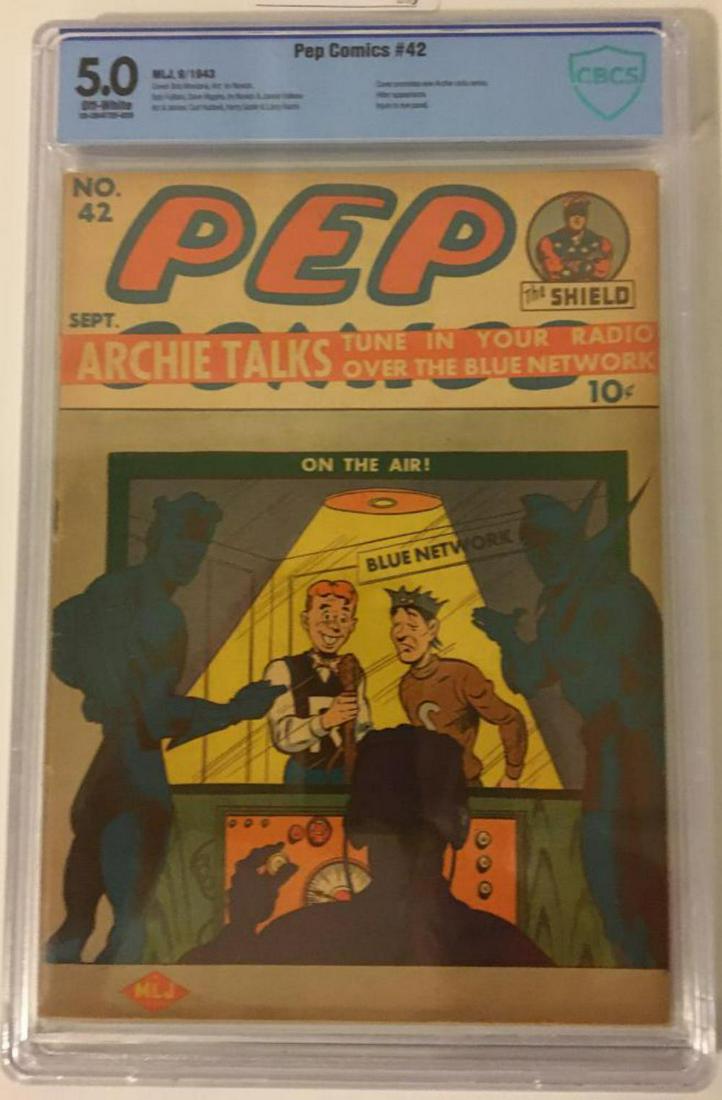 Pep Comics #42 CBCS Graded. (1 of 3)