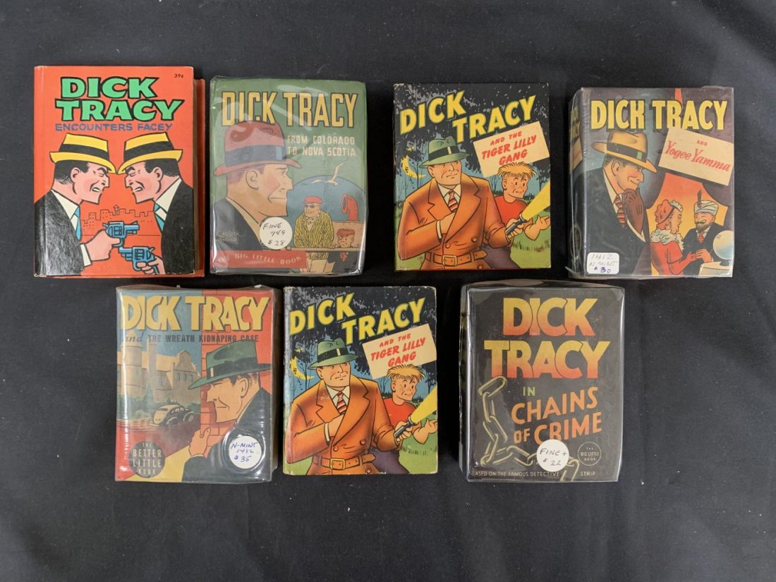Big Little Book Lot. Dick Tracy. (1 of 3)