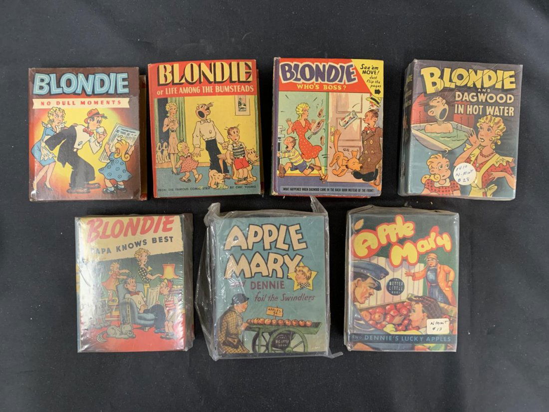 Big Little Book Lot of (7). Funnies. (1 of 3)