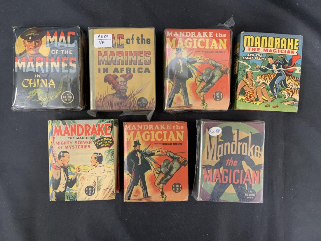 Lot of Big Little Books. (7) Adventure Related. (1 of 3)