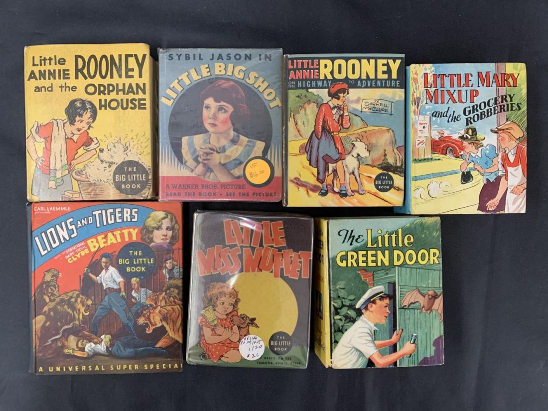 Big Little Book Lot. Mixed Titles. (1 of 3)