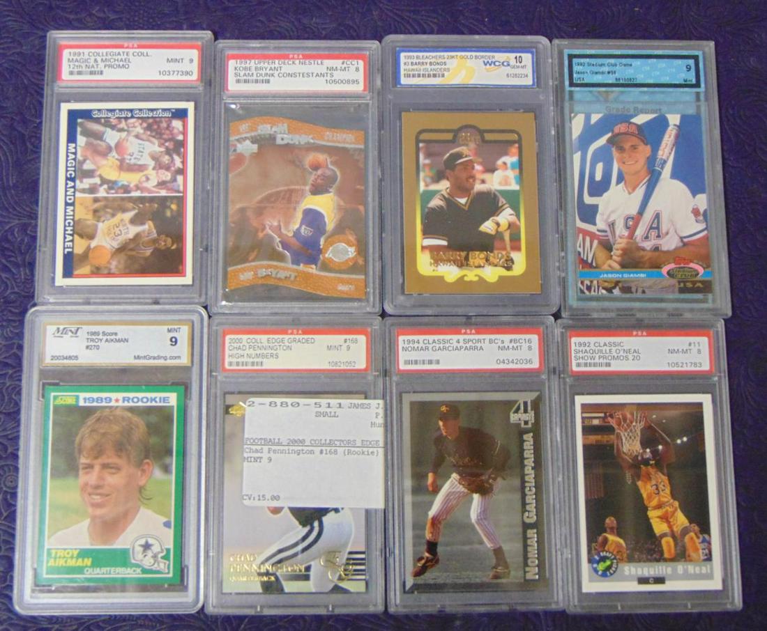 Mixed Graded Sports Card Lot (1 of 4)