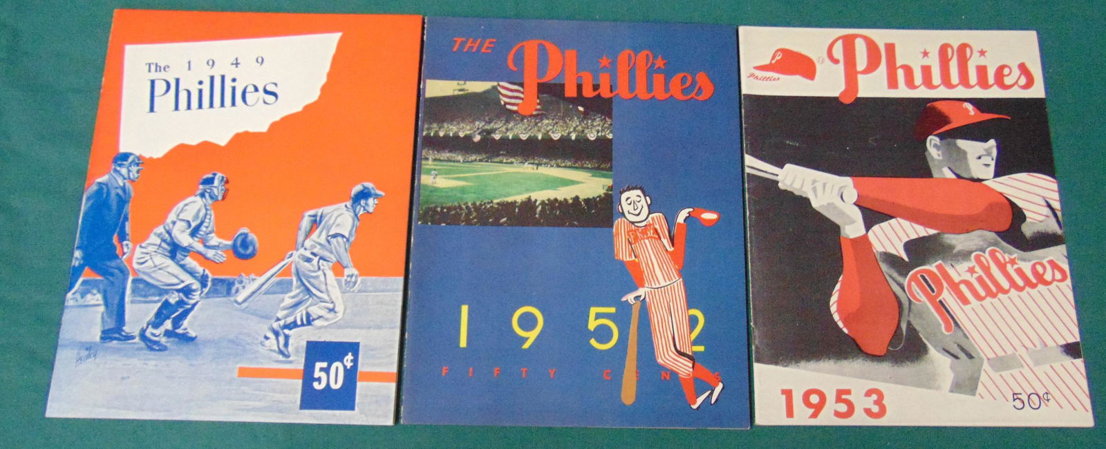Philadelphia Phillies Yearbook Lot (1 of 10)