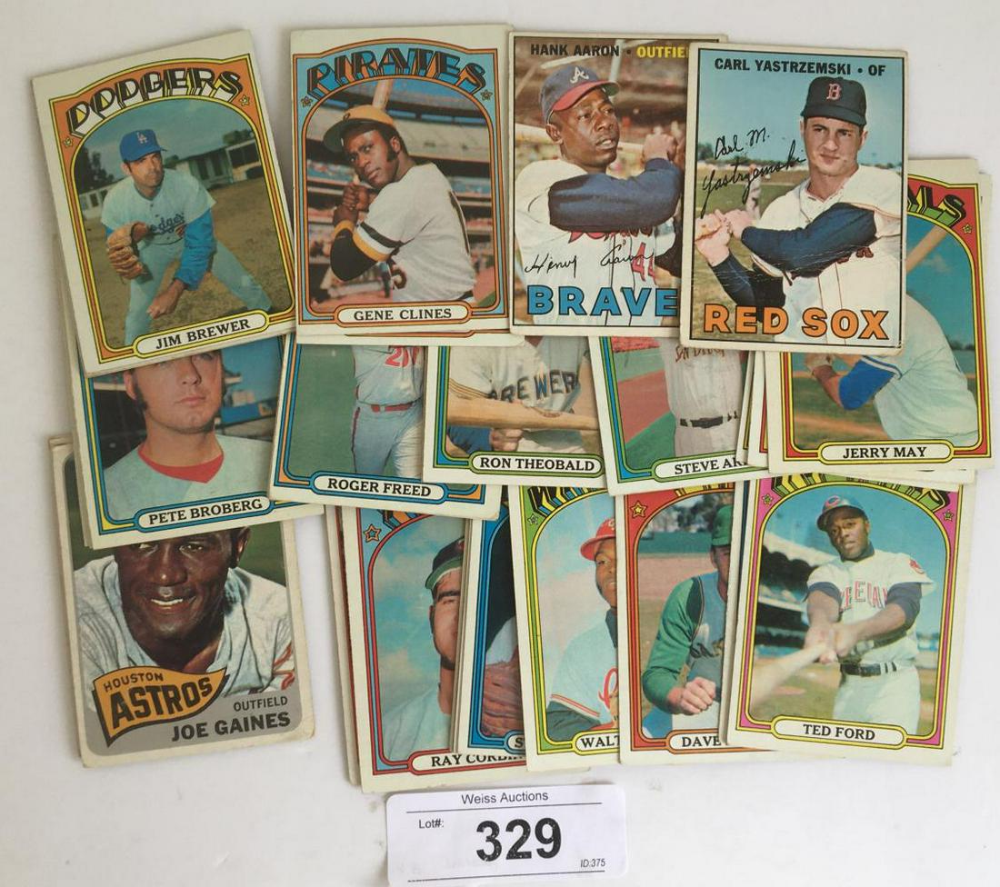 Estate Baseball and Football Card Lot. (1 of 5)
