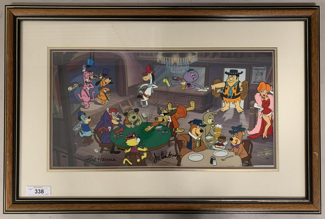 Signed Hanna & Barbera Ltd Cel, Cutting the Deck (1 of 6)