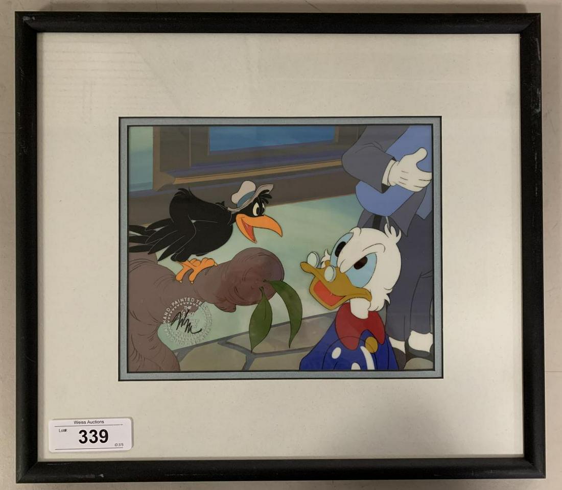 DuckTales Production Cel, Key Master Set Up 1987 (1 of 4)