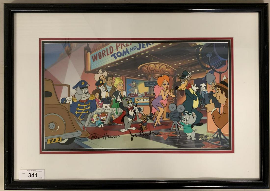 Signed Hanna & Barbera Ltd Cel, Premiere (1 of 5)