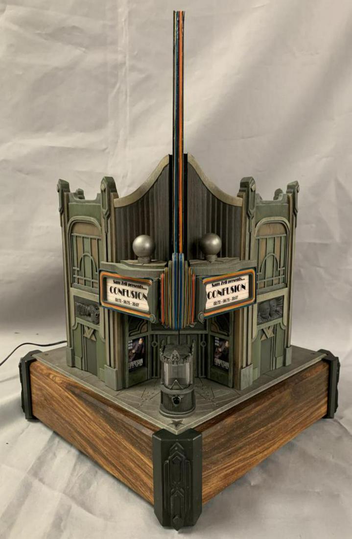 Rare 2007 Sam Zell Automaton Sculpture: Offered is an Extremely Rare, Sam Zell Automaton Sculpture, 2007. This is a limited edition music automaton, titled "Confusion", and numbered 272/675. This automaton created by billionaire investor Sa