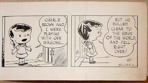 PEANUTS. CHARLES SCHULZ - UNPUBLISHED - 3