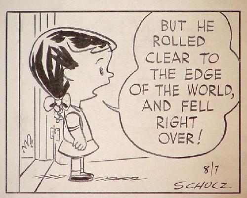 PEANUTS. CHARLES SCHULZ - UNPUBLISHED - 7
