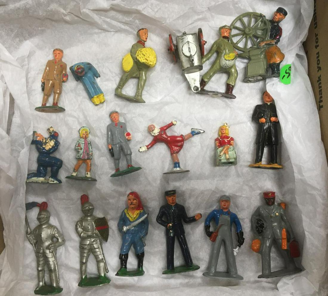 18 Assorted Dimestore Civilian Figures (1 of 5)