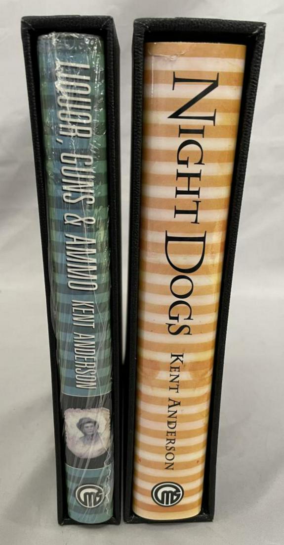 Kent Anderson. Lot of Two. Limited Signed Editions (1 of 5)