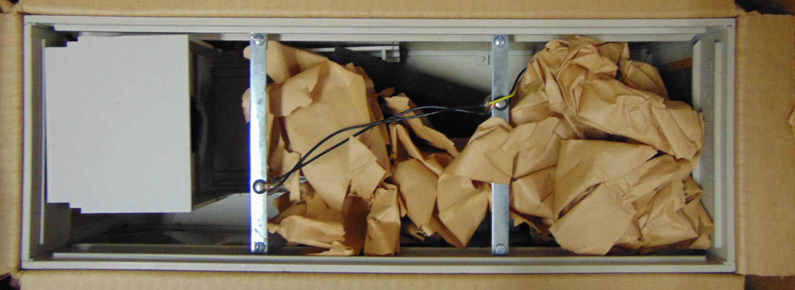 Boxed American Flyer 794 NH Central Station: S Gauge. Clean & complete example. Even has its flag. It shows light use with insert, wrapping and box. From The Estate Collection of Neil Padron.
