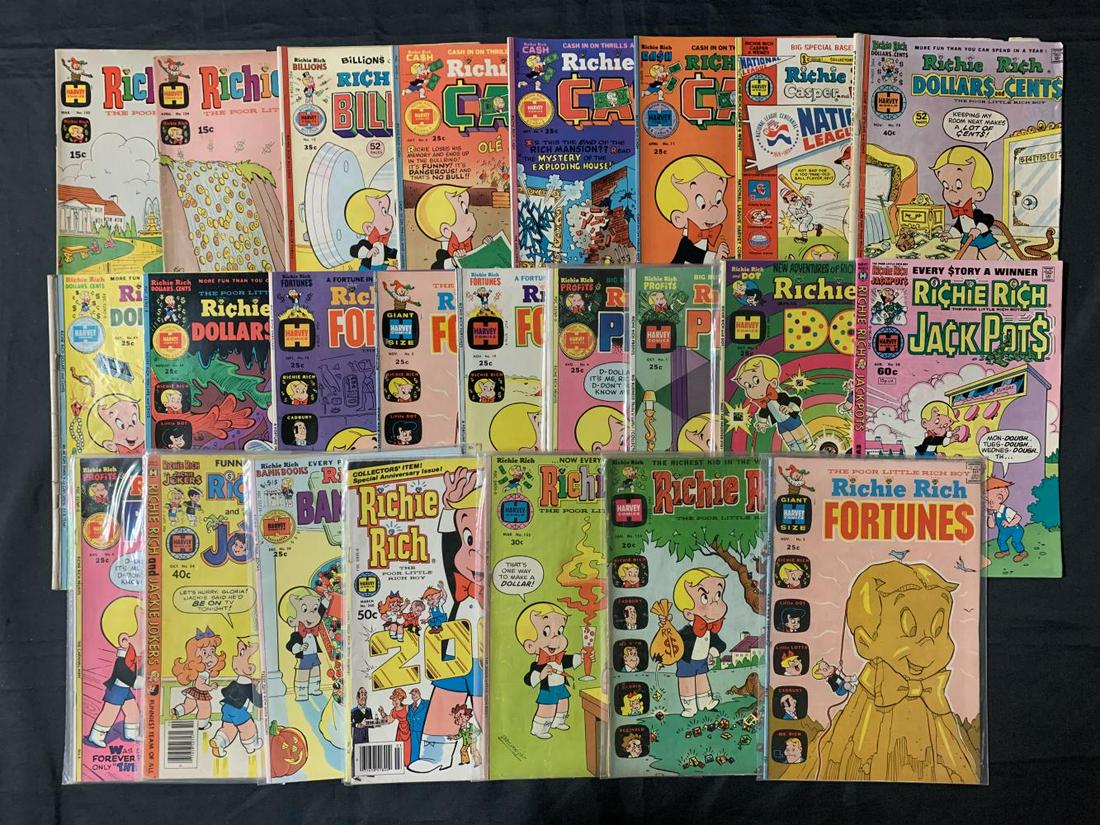 Harvey Comic Book Lot, Richie Rich (1 of 2)