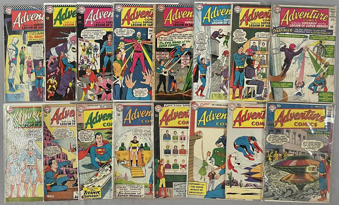 DC Comics Short Box, Adventure Comics Run (1 of 5)