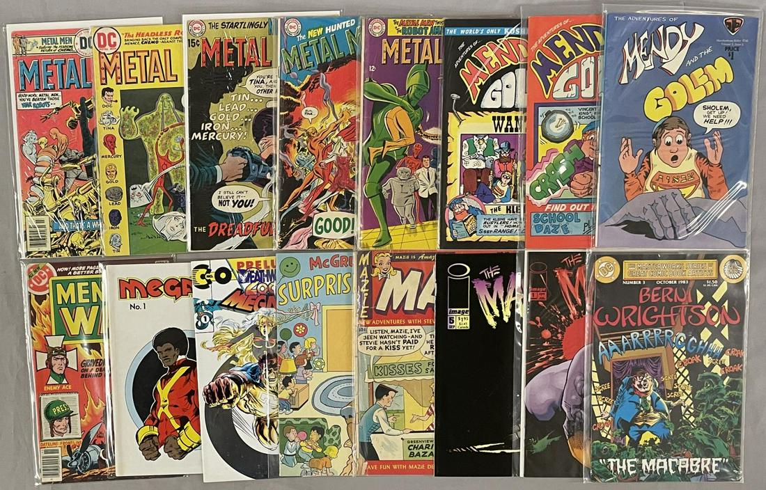 Assorted Comics Short Box, Titles with Letter "M" (1 of 5)