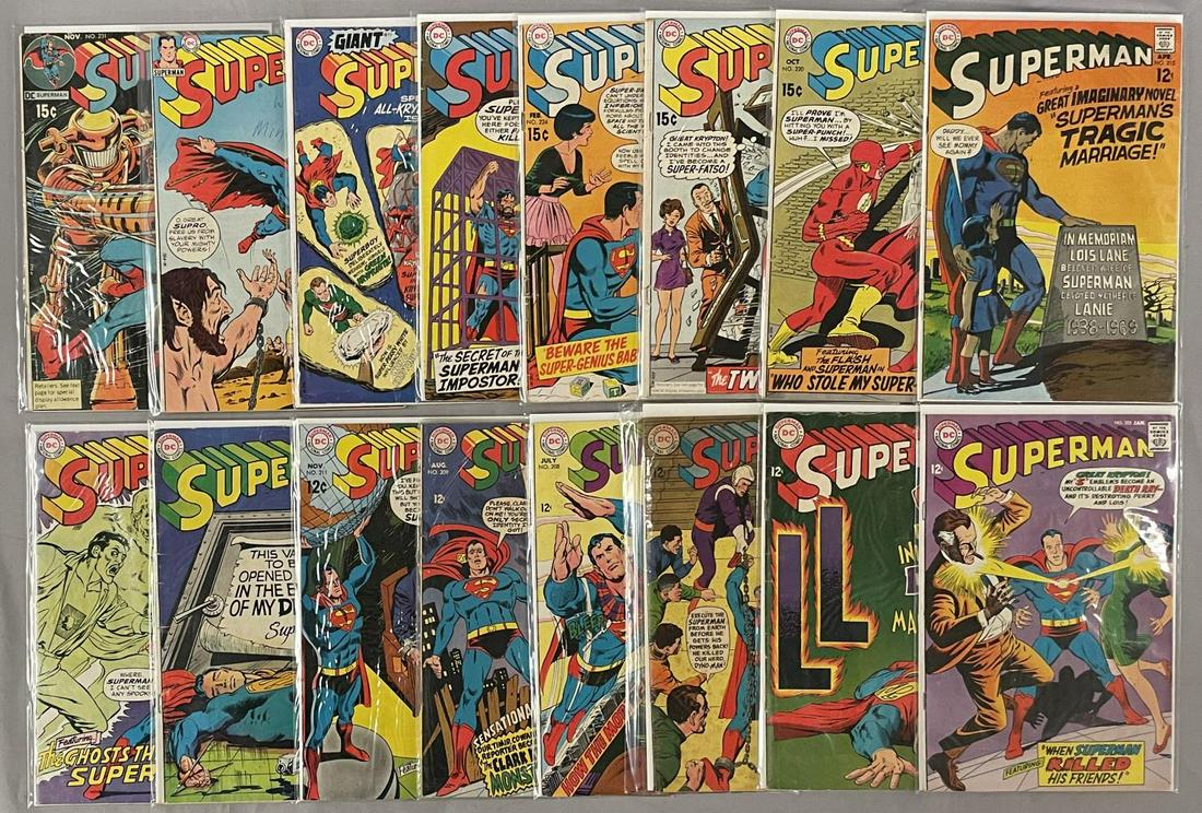 DC Comics Short Box, Superman Run (1 of 5)