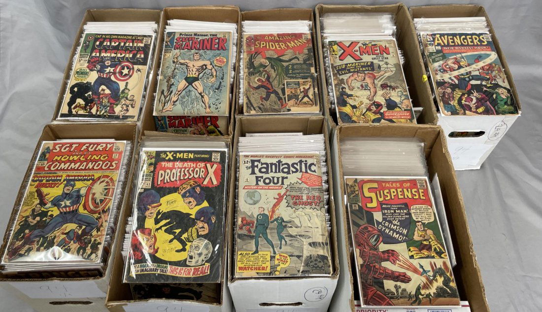 Silver Age Comic Lot. 9 Boxes. (1 of 19)