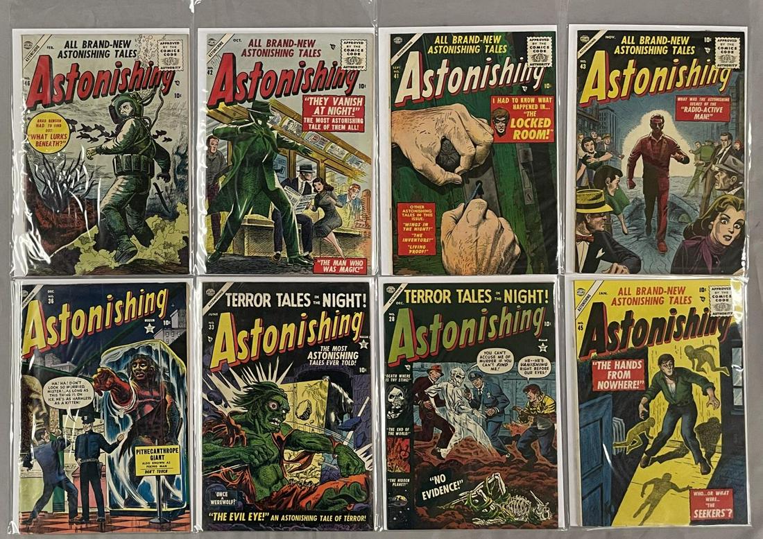 Atlas. Astonishing. Lot of (17) Issues. Attic Find (1 of 2)