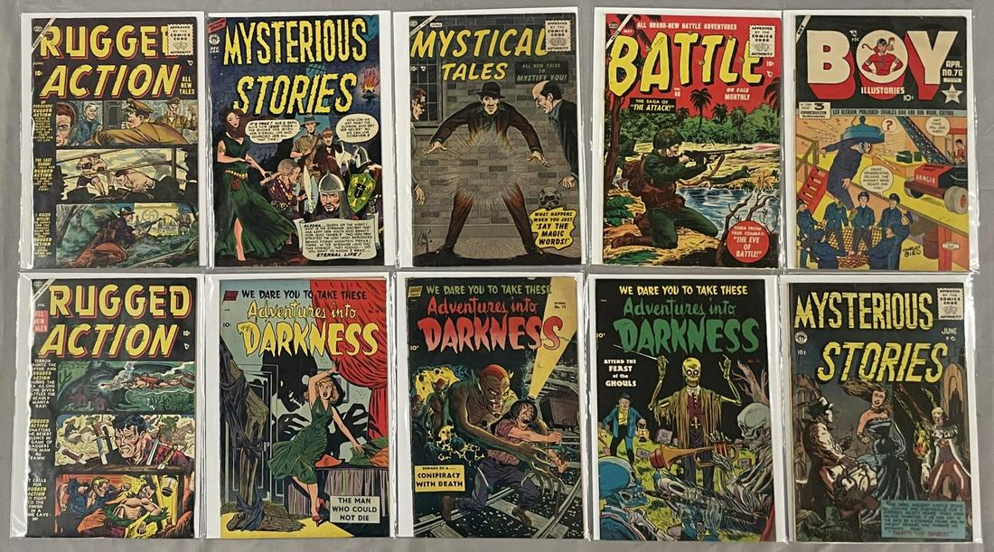 1950's Attic Find Comic Lot. (20) Issues. (1 of 2)