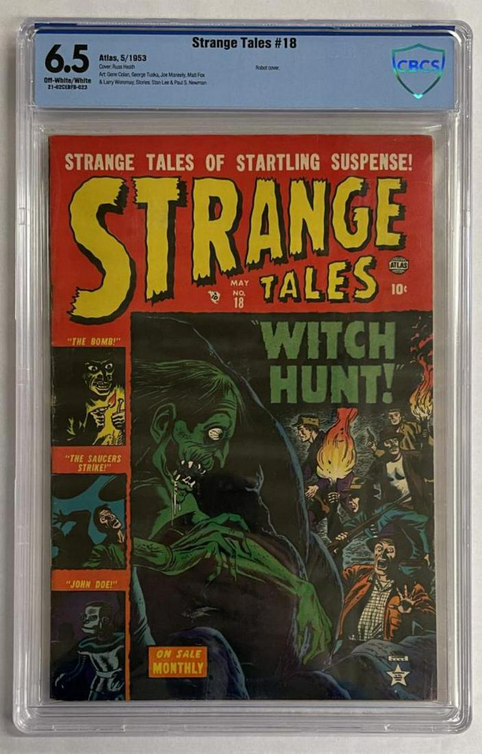 Strange Tales #18 CBCS Graded. (1 of 2)