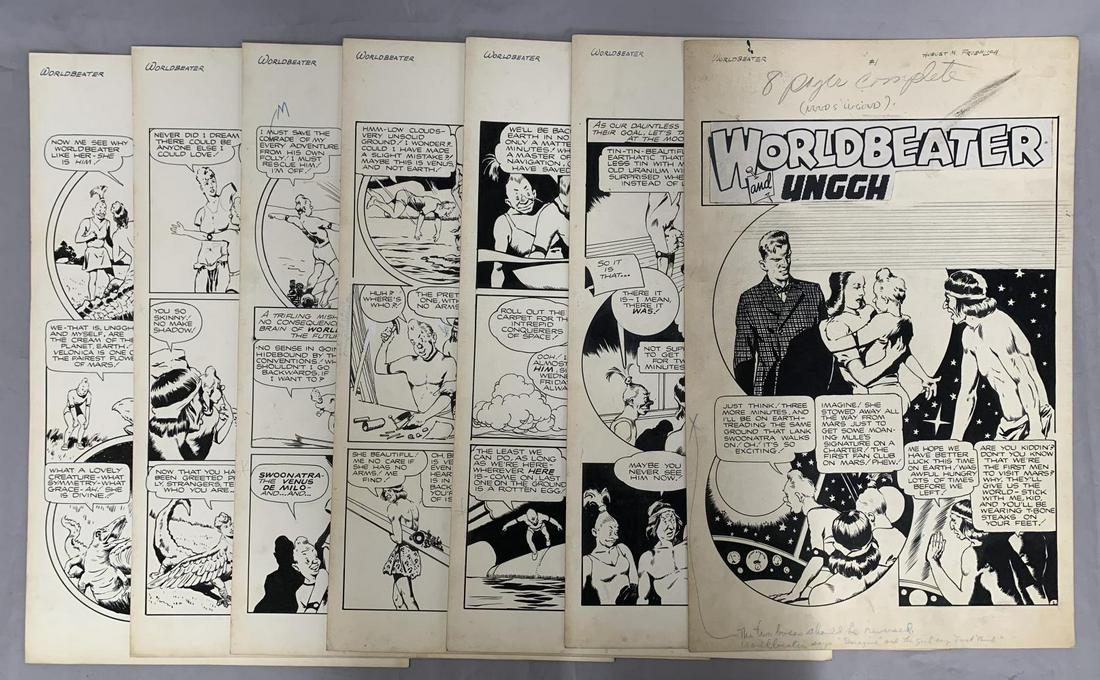 Baily Publishing Archive. (7) Pages of a Story. (1 of 8)