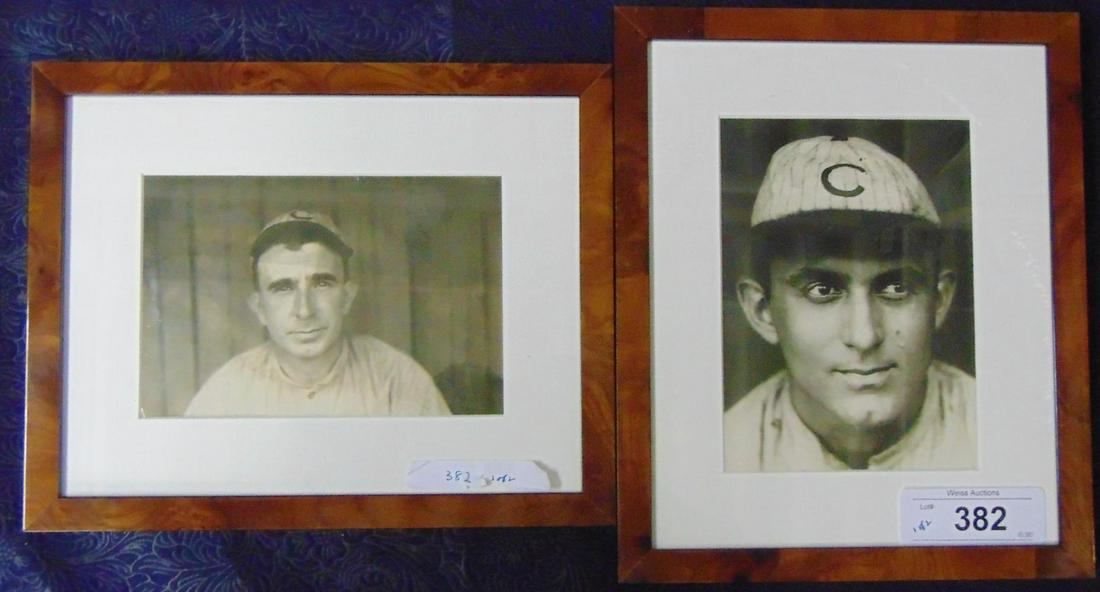 Lot of Two Original Baseball Photos. (1 of 3)