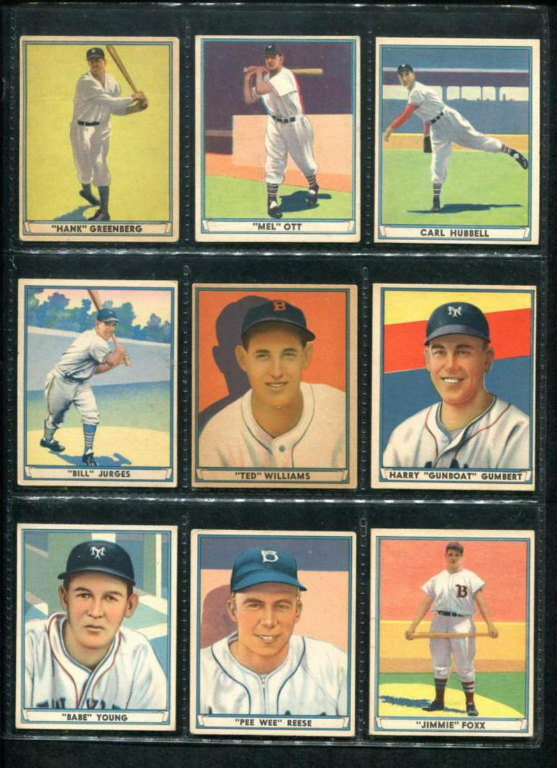 1941 Playball Card Lot. (67) Cards. (1 of 15)