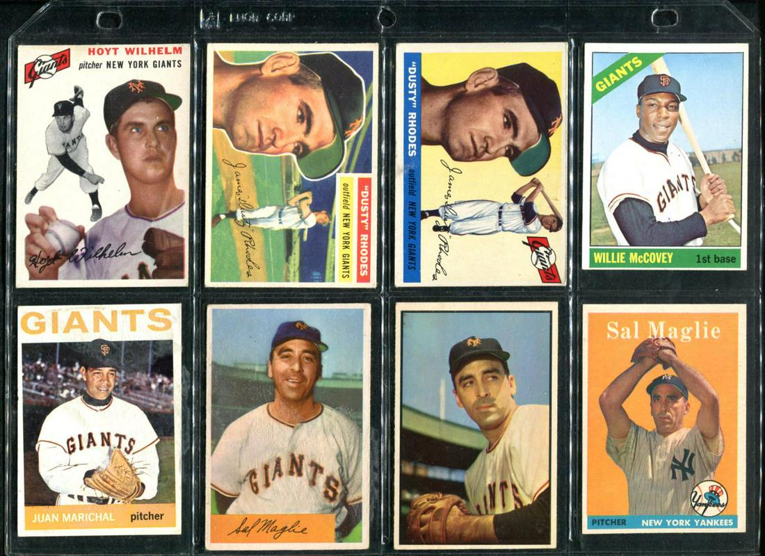 Mixed Baseball Card Lot. Stars. 1950's-70's (1 of 12)